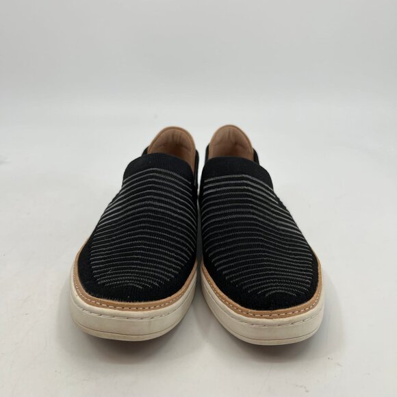 UGG Black & Beige Classic Flats | Slip-On Comfort - Picture 8 of 8